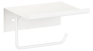Bijeli metalni samoljepljiv/s policom držač toaletnog papira Desulo – Wenko