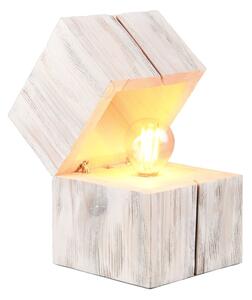 Bijela stolna lampa (visina 16 cm) Treasure – Trio