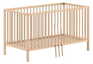Dječji krevet od masivnog bora 70x140 cm u prirodnoj boji DINO – Vipack