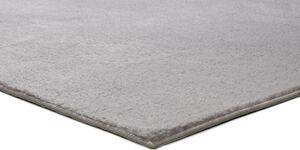 Sivi tepih od mikrovlakana 60x100 cm Coraline Liso – Universal