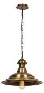 Viseća svjetiljka u brončanoj boji s metalnim sjenilom ø 39 cm Sivani – Opviq lights