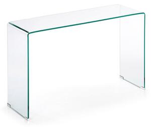 Stakleni pomoćni stol 40x125 cm Burano – Kave Home
