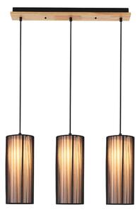 Viseća svjetiljka s tekstilnim sjenilom Kioto – Candellux Lighting