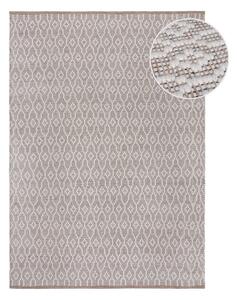 Svijetlo sivi ručno rađen vunen tepih 80x150 cm Dream – Flair Rugs