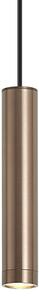 Dizajnerska visilica tamna bronca GU10 50mm IP44 - Tuba