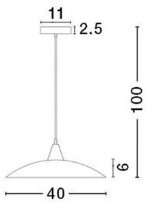 VICINO VISILICA E27 IP20/KROM & BIJELA NL6302361
