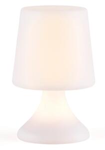 Bijela LED stolna lampa s daljinskim upravljačem (visina 25,5 cm) Midnat – Villa Collection