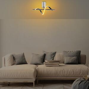 LED stropna svjetiljka u srebrnoj boji ø 7 cm Likma – Opviq lights