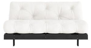 Krem sklopiva sofa 160 cm Roots Black Night – Karup Design