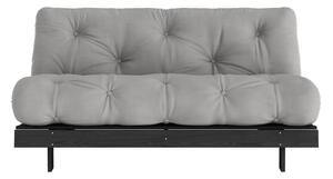 Siva sklopiva sofa 160 cm Roots Black Night – Karup Design