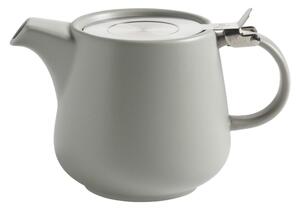 Svijetlo sivi porculanski čajnik s cjediljkom Maxwell & Williams Tint, 600 ml
