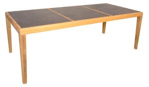 Vrtni stol od masivne tikovine 100x219.5 cm Aquariva – Ezeis