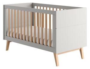 Sivi dječji krevet 70x140 cm Swing – Pinio