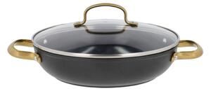 Aluminijski lonac s poklopcem/s neprianjajućom površinom prikladni za indukcijsko kuhalo 2,6 l – Holm