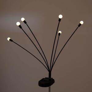 LED utična vanjska svjetiljka sa solarnim panel (visina 68 cm) – LDK Garden