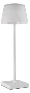 Emos KATIE LED stolna lampa, punjiva, bijela, 4W, CCT, IP44, 385mm