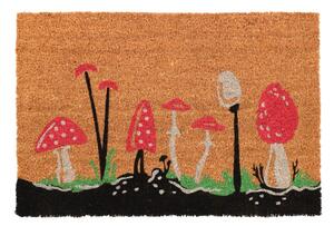 Otirač od kokosovih vlakana 40x60 cm Mushrooms – Esschert Design