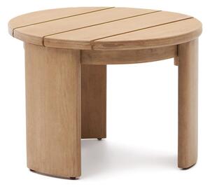 Okrugli vrtni stol od masivnog eukaliptusa ø 60 cm Xoriguer – Kave Home