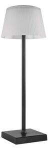 Emos KATIE LED stolna lampa, punjiva, crna, 4W, CCT, IP44, 385mm