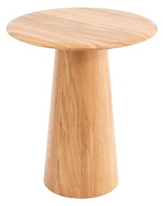 Okrugao pomoćni stol od punog hrasta ø 40 cm Mushroom – Gazzda