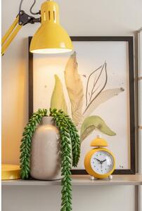 Svijetlo žuta stolna lampa s metalnim sjenilom (visina 52 cm) Funky Hobby – Leitmotiv