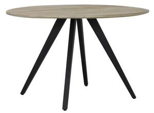 Okrugli blagovaonski stol u prirodnoj boji ø 120 cm Magnifera – Light & Living