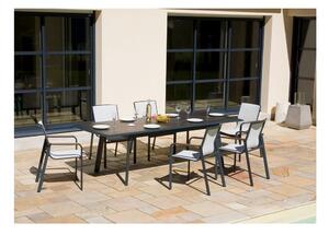 Vrtni stol aluminijski 100x200 cm Rotonde – Ezeis
