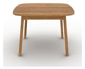 Blagovaonski stol od punog hrasta u prirodnoj boji 90x200 cm Twig – The Beds