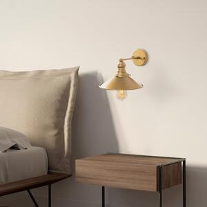 Zidna lampa u zlatnoj boji ø 24 cm Conical – Opviq lights