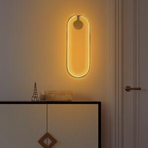 LED zidna lampa u zlatnoj boji Can – Opviq lights