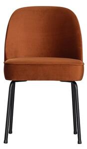 Ciglaste baršunaste blagovaonske stolice u setu 2 kom Vogue – BePureHome