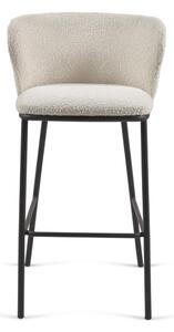 Bijele barske stolice u setu 2 kom (visine sjedala 75 cm) Ciselia – Kave Home
