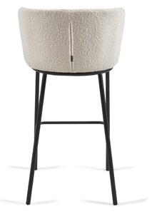 Bijele barske stolice u setu 2 kom (visine sjedala 75 cm) Ciselia – Kave Home