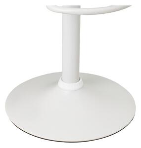 Bijele barske stolice u setu podesive visine 2 kom od umjetne kože (visine sjedala 72 cm) – Casa Selección