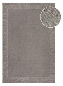 Sivi vuneni tepih 160x230 cm Rue – Flair Rugs