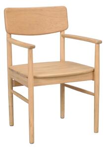 Blagovaonska stolica od punog hrasta u prirodnoj boji Maidstone – Rowico
