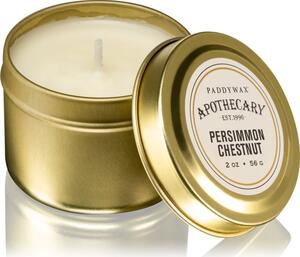 Paddywax Apothecary Persimmon Chestnut mirisna svijeća u limenci 56 g