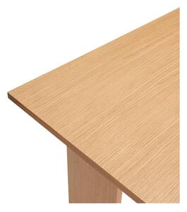 Radni stol s pločom stola u dekoru hrasta 70x140 cm Forma – Hübsch