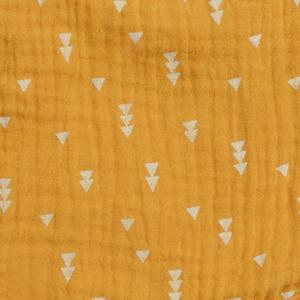 Žuta deka za bebe od muslina 75x75 cm – Bébé Douceur