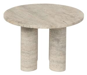 Okrugao pomoćni stol od kamenine ø 52 cm Volos – Blomus