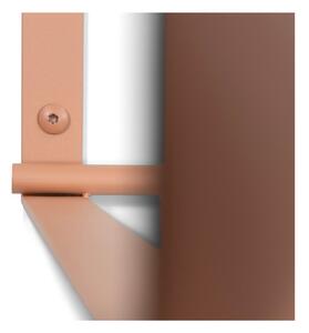 Metalna zidna vješalica u boji lososa s policom Rex – Spinder Design