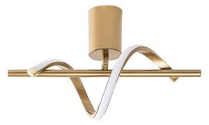 LED stropna svjetiljka u zlatnoj boji ø 7 cm Likma – Opviq lights