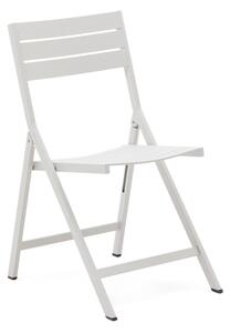 Bijela metalna vrtna stolica Torreta – Kave Home
