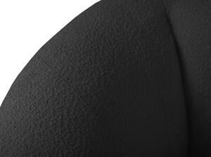 Tamno siva fotelja od bouclé tkanine Essen – Cosmopolitan Design