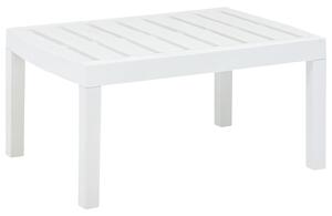 VidaXL Vrtni stol bijeli 78 x 55 x 38 cm plastični