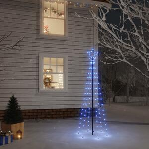 VidaXL Božićno drvce sa šiljkom i 108 LED žarulje plave 180 cm