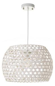 Krem viseća svjetiljka s bambusovim sjenilom ø 35 cm – Casa Selección
