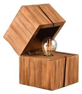 Smeđa stolna lampa (visina 16 cm) Treasure – Trio