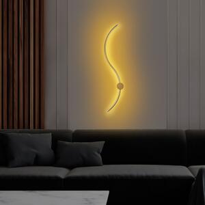 LED zidna lampa u zlatnoj boji Uyan – Opviq lights