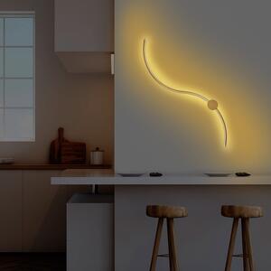 LED zidna lampa u zlatnoj boji Uyan – Opviq lights